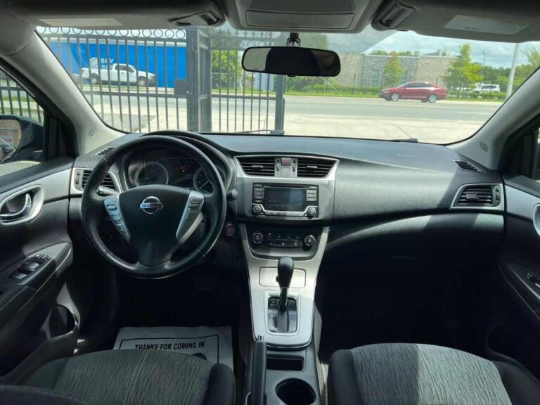 NISSAN SENTRA SV 2015 BLACK (674192)